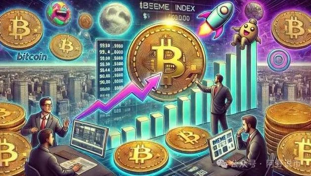 比特币市场主导率攀升至57.64%，RSI现看跌背离信号